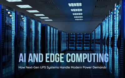 AI and Edge Computing: How Next-Gen Modern UPS Systems Handle Power Demands