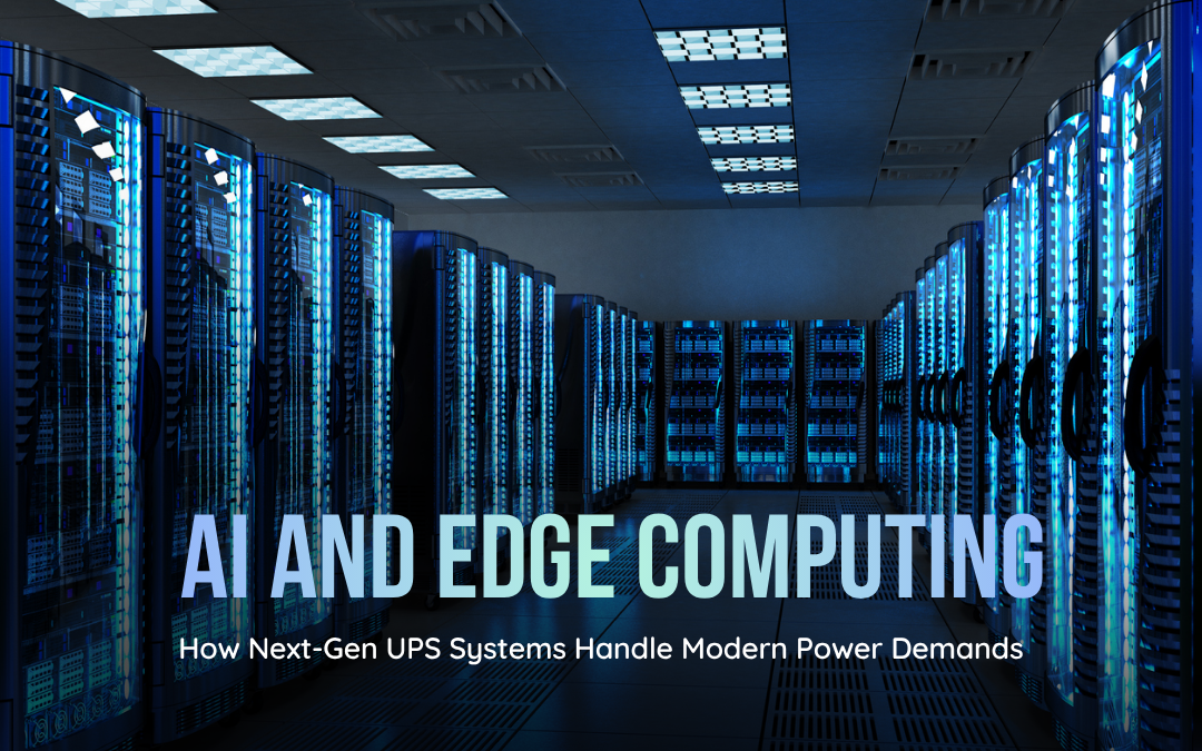 AI and Edge Computing: How Next-Gen Modern UPS Systems Handle Power Demands